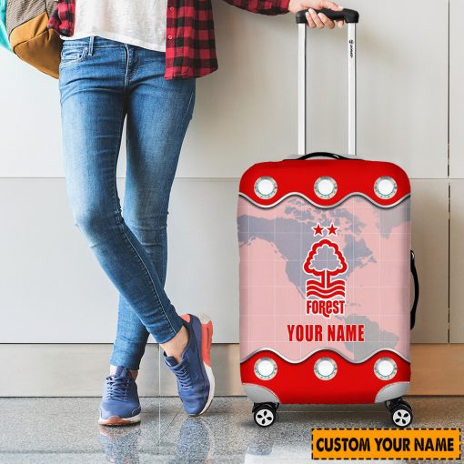 Nottingham Forest FC Custom Name New Edition Luggage Cover