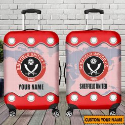 Sheffield United Custom Name New Edition Luggage Cover