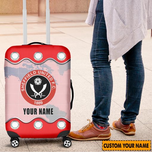 Sheffield United Custom Name New Edition Luggage Cover