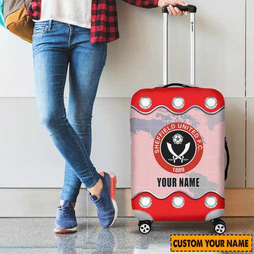 Sheffield United Custom Name New Edition Luggage Cover