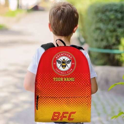 Brentford FC Custom Name Gift For Fans Backpack