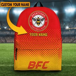 Brentford FC Custom Name Gift For Fans Backpack