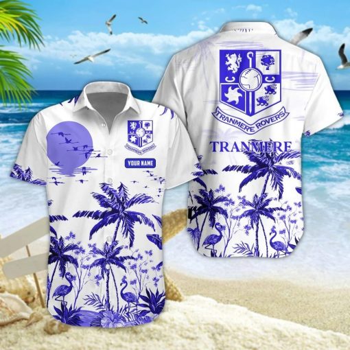 Tranmere Rovers FC Custom Name New Edition Aloha Outfit