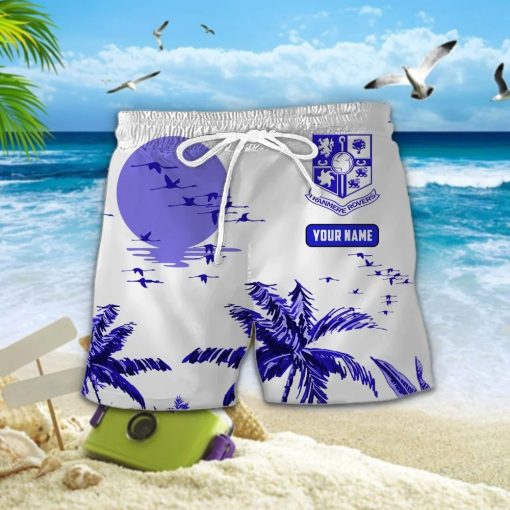 Tranmere Rovers FC Custom Name New Edition Aloha Outfit