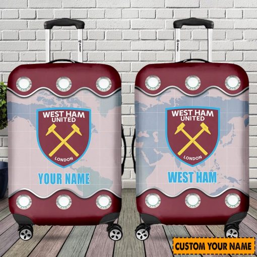 West Ham United FC Custom Name New Edition Luggage Cover