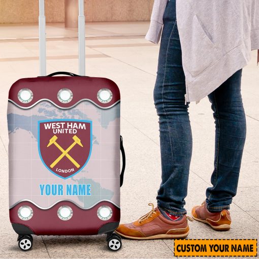 West Ham United FC Custom Name New Edition Luggage Cover