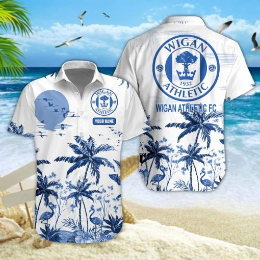 Wigan Athletic FC Custom Name New Edition Aloha Outfit