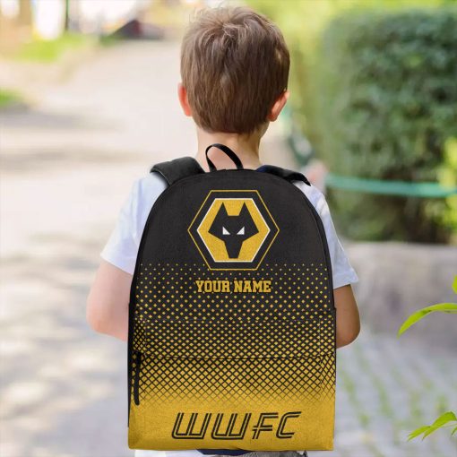 Wolverhampton Wanderers FC Custom Name Gift For Fans Backpack