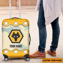 Wolverhampton Wanderers FC Custom Name New Edition Luggage Cover