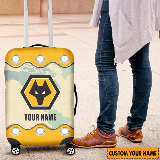 Wolverhampton Wanderers FC Custom Name New Edition Luggage Cover