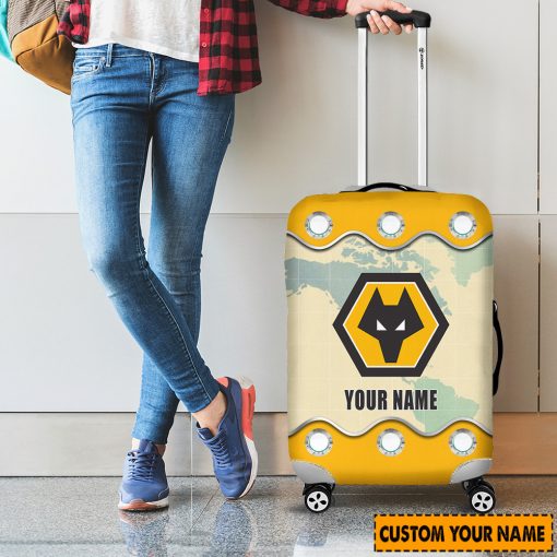 Wolverhampton Wanderers FC Custom Name New Edition Luggage Cover