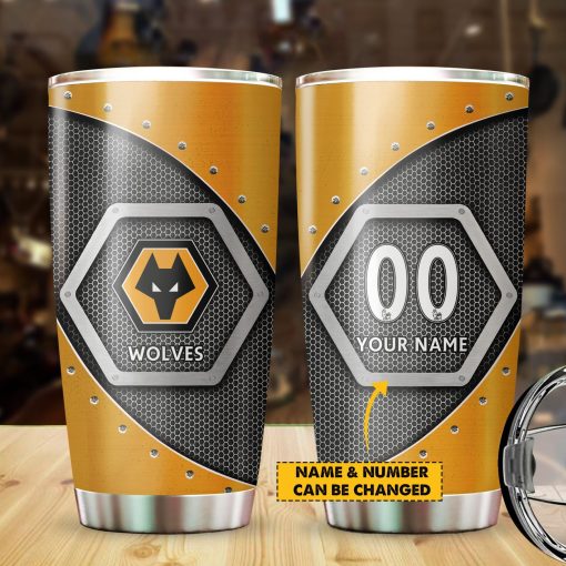 Wolverhampton Wanderers FC Custom Name New Edition Tumbler
