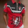 AFC Bournemouth Custom Name New Design Zipper Polo Shirt