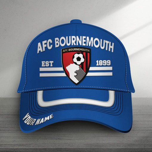AFC Bournemouth Custom Name New Version Classic Cap AFC Bournemouth Custom Name New Version Classic Cap