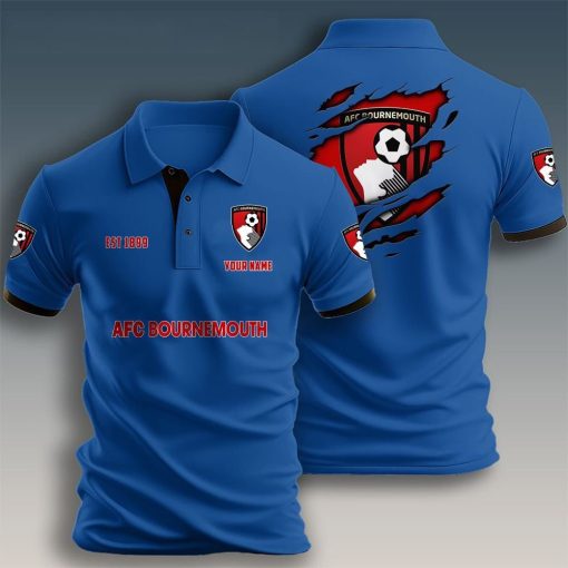 AFC Bournemouth Custom Name New Design Polo Shirt AFC Bournemouth Custom Name New Design Polo Shirt