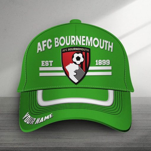 AFC Bournemouth Custom Name New Version Classic Cap AFC Bournemouth Custom Name New Version Classic Cap