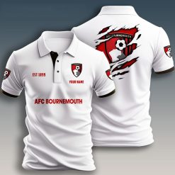 AFC Bournemouth Custom Name New Design Polo Shirt