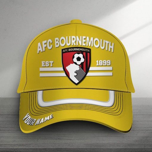 AFC Bournemouth Custom Name New Version Classic Cap AFC Bournemouth Custom Name New Version Classic Cap