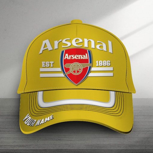 Arsenal FC Custom Name New Version Classic Cap Arsenal FC Custom Name New Version Classic Cap