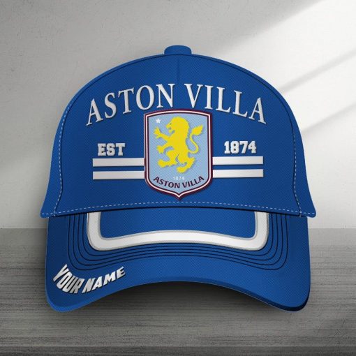 Aston Villa FC Custom Name New Version Classic Cap