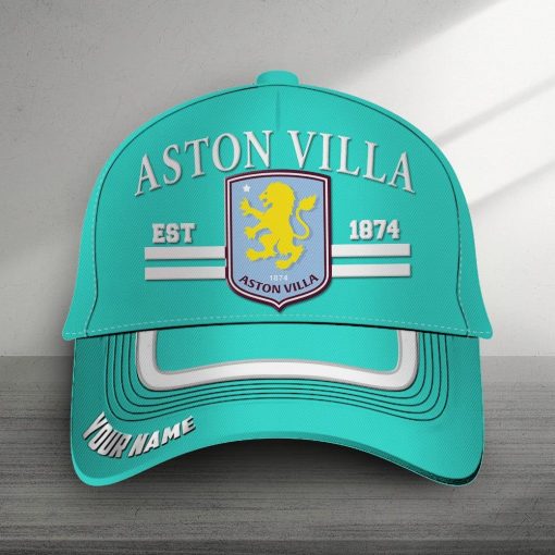 Aston Villa FC Custom Name New Version Classic Cap Aston Villa FC Custom Name New Version Classic Cap