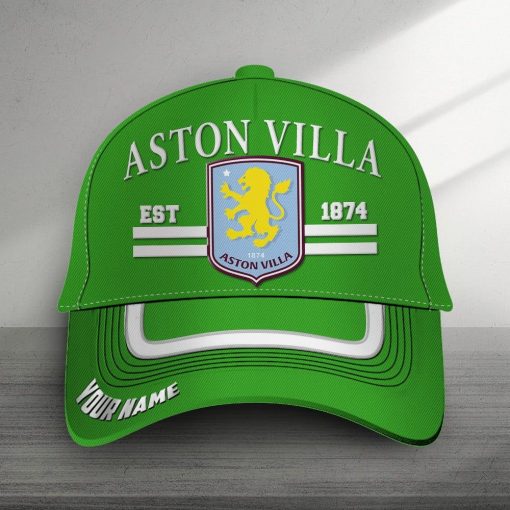 Aston Villa FC Custom Name New Version Classic Cap Aston Villa FC Custom Name New Version Classic Cap