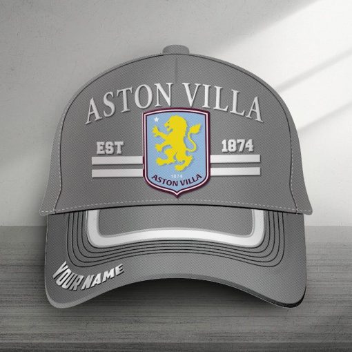 Aston Villa FC Custom Name New Version Classic Cap Aston Villa FC Custom Name New Version Classic Cap