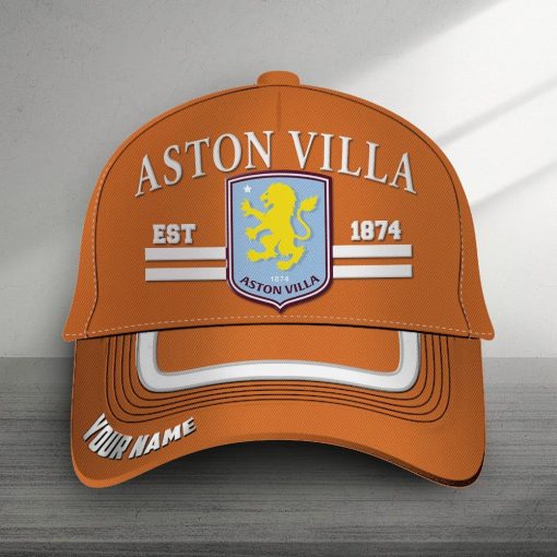 Aston Villa FC Custom Name New Version Classic Cap Aston Villa FC Custom Name New Version Classic Cap