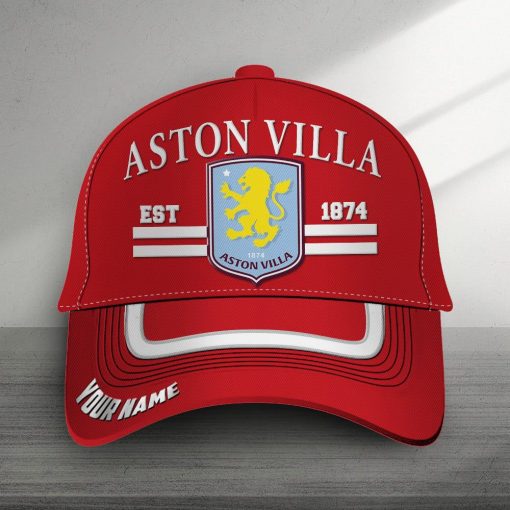 Aston Villa FC Custom Name New Version Classic Cap Aston Villa FC Custom Name New Version Classic Cap