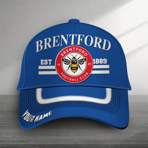 Brentford FC Custom Name New Version Classic Cap Brentford FC Custom Name New Version Classic Cap