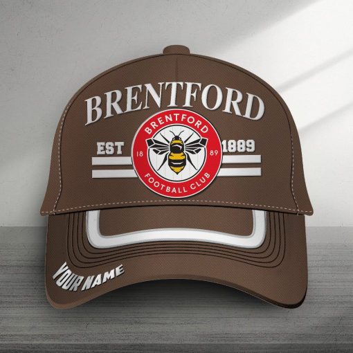 Brentford FC Custom Name New Version Classic Cap Brentford FC Custom Name New Version Classic Cap
