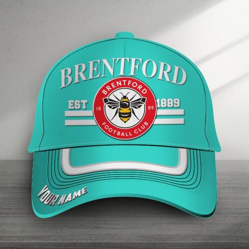 Brentford FC Custom Name New Version Classic Cap Brentford FC Custom Name New Version Classic Cap
