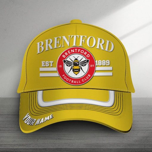 Brentford FC Custom Name New Version Classic Cap Brentford FC Custom Name New Version Classic Cap