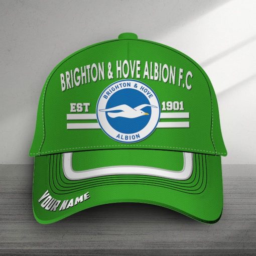 Brighton Hove Albion FC Custom Name New Version Classic Cap Brighton Hove Albion FC Custom Name New Version Classic Cap