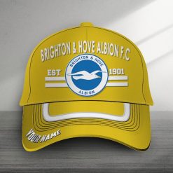 Brighton Hove Albion FC Custom Name New Version Classic Cap
