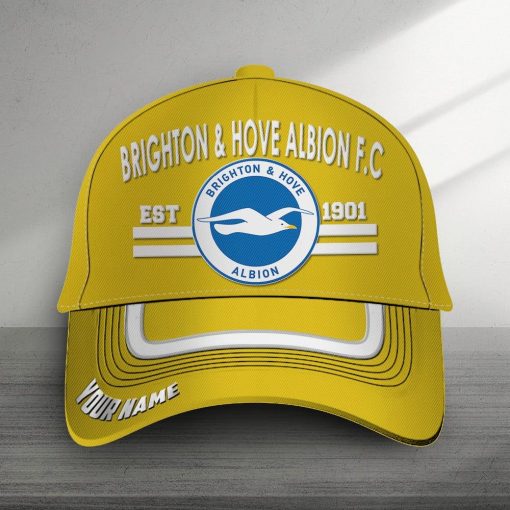Brighton Hove Albion FC Custom Name New Version Classic Cap Brighton Hove Albion FC Custom Name New Version Classic Cap