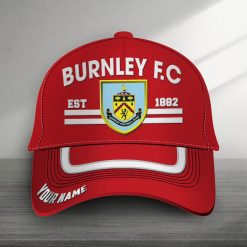 Burnley FC Custom Name New Version Classic Cap