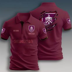 Burnley FC Custom Name New Design Polo Shirt