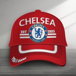 Chelsea FC Custom Name New Version Classic Cap