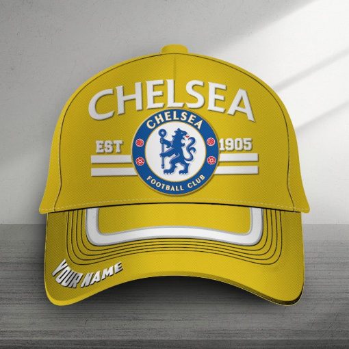 Chelsea FC Custom Name New Version Classic Cap Chelsea FC Custom Name New Version Classic Cap