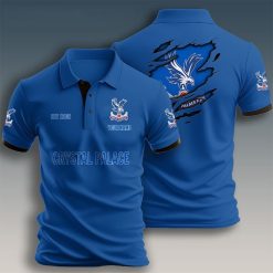 Crystal Palace FC Custom Name New Design Polo Shirt
