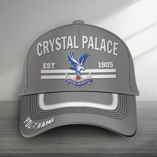 Crystal Palace FC Custom Name New Version Classic Cap Crystal Palace FC Custom Name New Version Classic Cap