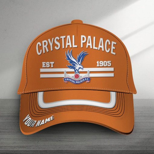 Crystal Palace FC Custom Name New Version Classic Cap Crystal Palace FC Custom Name New Version Classic Cap