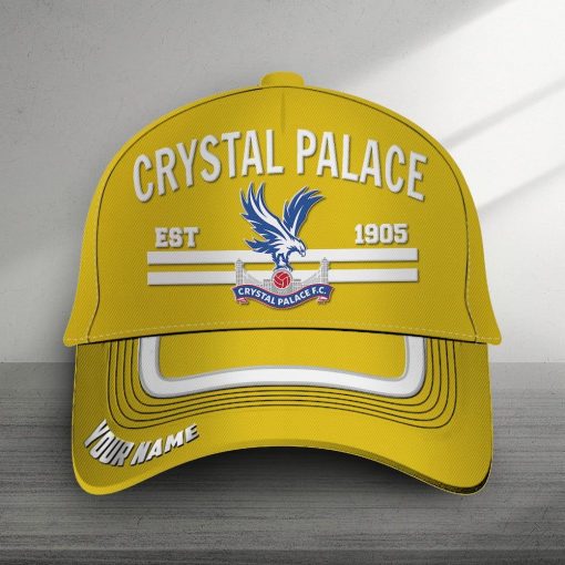 Crystal Palace FC Custom Name New Version Classic Cap Crystal Palace FC Custom Name New Version Classic Cap
