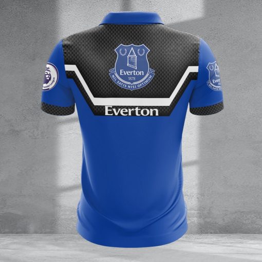 Everton FC Custom Name New Design Zipper Polo Shirt Everton FC Custom Name New Design Zipper Polo Shirt