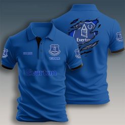 Everton FC Custom Name New Design Polo Shirt