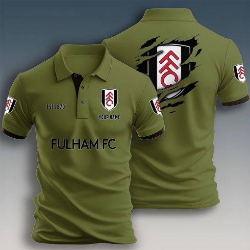 Fulham Custom Name New Design Polo Shirt Fulham Custom Name New Design Polo Shirt
