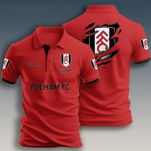 Fulham Custom Name New Design Polo Shirt Fulham Custom Name New Design Polo Shirt