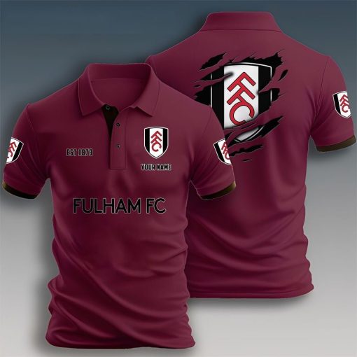 Fulham Custom Name New Design Polo Shirt Fulham Custom Name New Design Polo Shirt