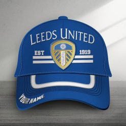 Leeds United Custom Name New Version Classic Cap
